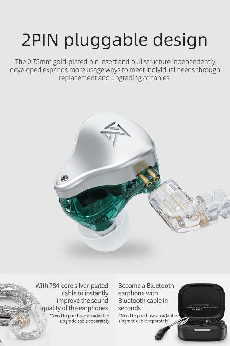 KZ AST Earphones 24 BA Units HIFI Bass In Ear Monitor balanced armature Noise Cancelling Earbuds Sport For ZSX ZAX ASX ZS10PRO