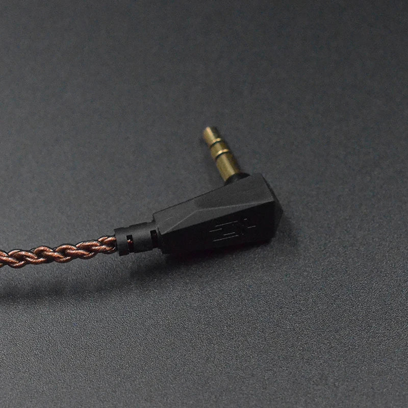 KZ Earphone Original cable high-purity Oxygen-free Copper Upgrade Cable KZ Headset Cable For KZ ZAX ZSX ZS6 ZST ZSR ZS10 PRO