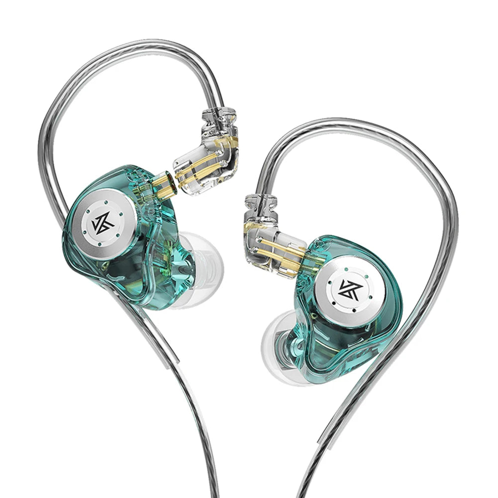 KZ ZS10 Pro 2 HIFI Bass Metal Earphone 4BA+1DD Dynamic Driver Earbud Wired Headset Noise Cancelling Sport Gaming Music Headphone