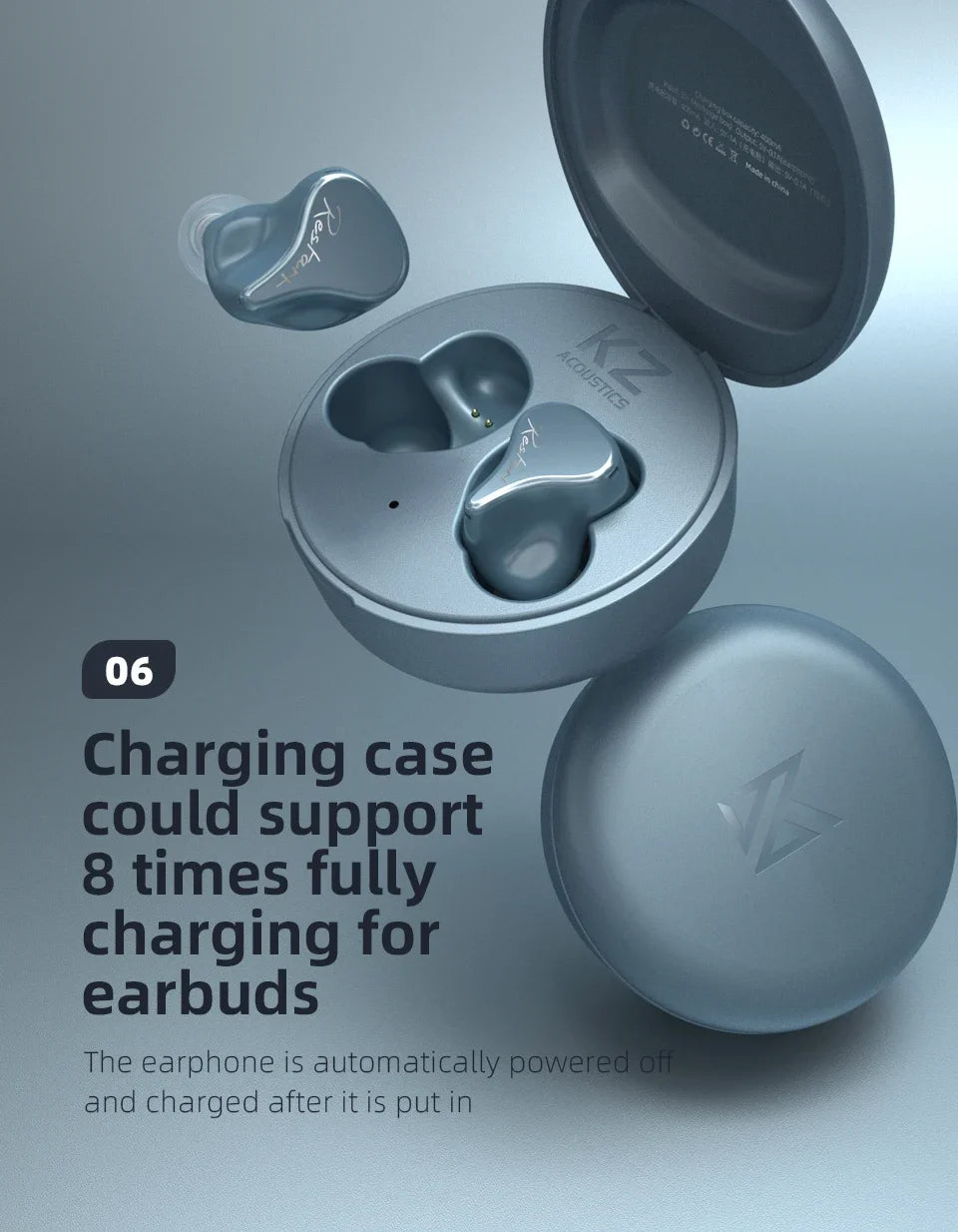 KZ SKS TWS 5.2 Bluetooth Headphone 1DD 1BA Hybrid Earphones Noise Touch Control Cancelling Sport Game Headset KZ SA08PRO VXSPRO