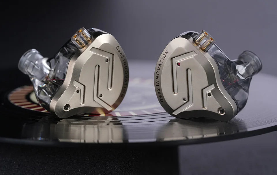 KZ ZSN Pro 2 1BA+1DD Hybrid Driver In Ear Earphone HIFI Bass Earbuds Metal Monitor Earphone Sport Headset Interchangeable earph