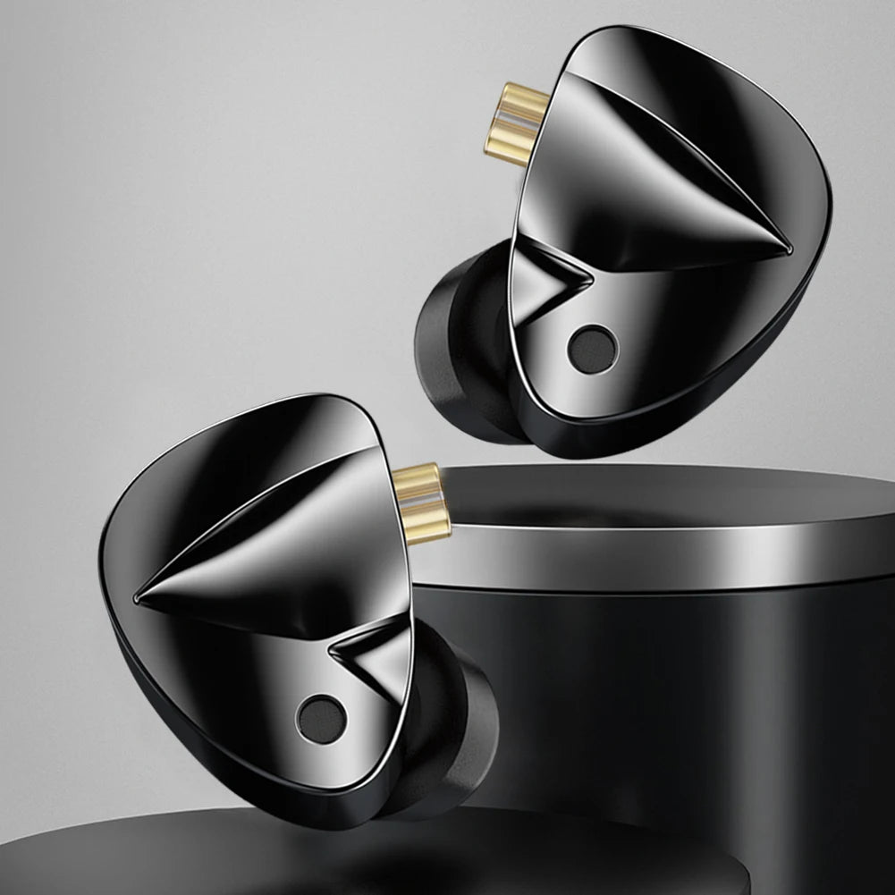 KZ D-Fi Wired Headphones 4-Level CustomizableTuning Switch HiFi Bass Earphone Dynamic In-Ear Monitor Earbuds 3D Stereo Headset