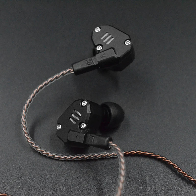 KZ Earphone Original cable high-purity Oxygen-free Copper Upgrade Cable KZ Headset Cable For KZ ZAX ZSX ZS6  ZST ZSR ZS10 PRO