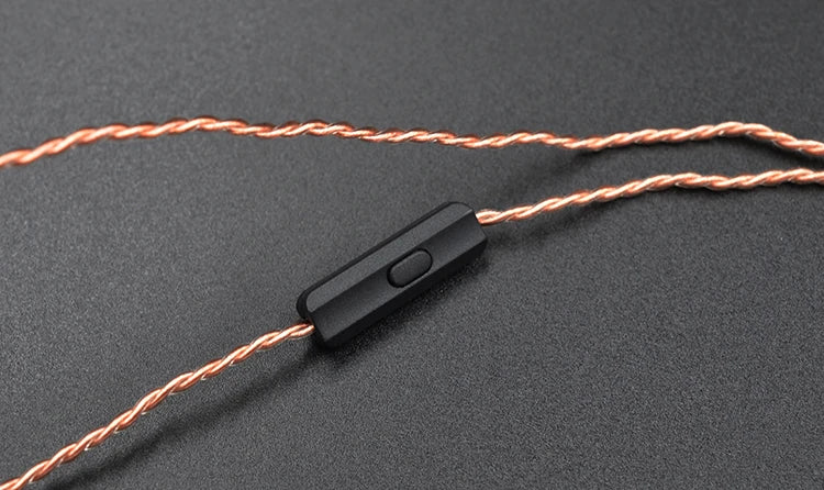 KZ Earphone Original cable high-purity Oxygen-free Copper Upgrade Cable KZ Headset Cable For KZ ZAX ZSX ZS6  ZST ZSR ZS10 PRO
