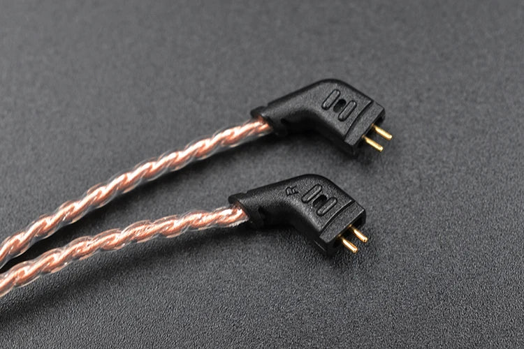 KZ Earphone Original cable high-purity Oxygen-free Copper Upgrade Cable KZ Headset Cable For KZ ZAX ZSX ZS6  ZST ZSR ZS10 PRO
