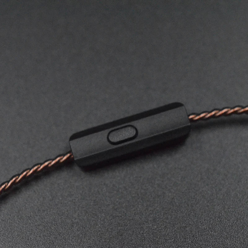KZ Earphone Original cable high-purity Oxygen-free Copper Upgrade Cable KZ Headset Cable For KZ ZAX ZSX ZS6  ZST ZSR ZS10 PRO