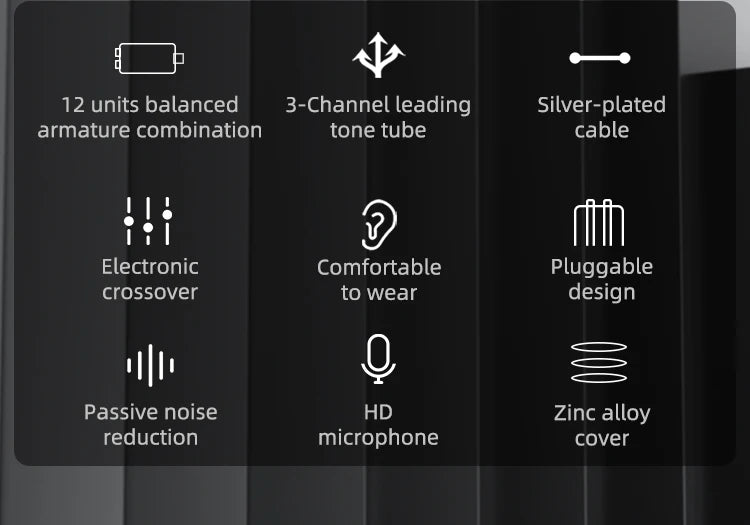 KZ AST Earphones 24 BA Units HIFI Bass In Ear Monitor balanced armature Noise Cancelling Earbuds Sport For ZSX ZAX ASX ZS10PRO