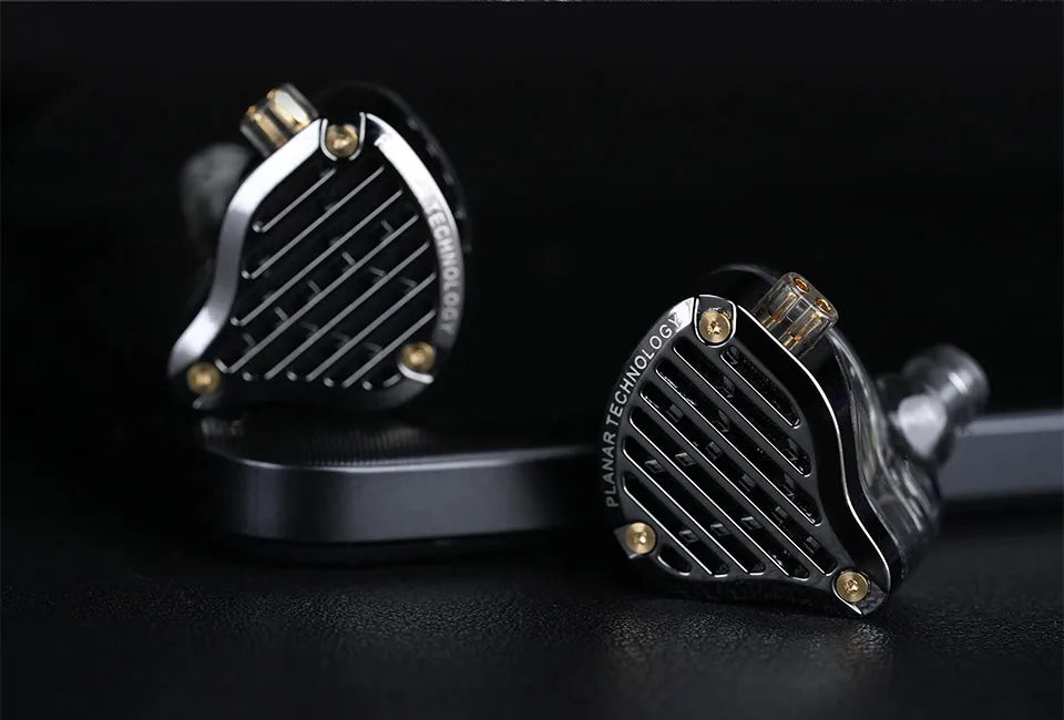 KZ PR3 In Ear 13.2MM Planar Driver Wired Earphones HiFi Bass Monitor Earbuds Sport Wired Headset