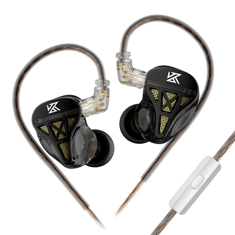KZ DQS Earphones Bass Earbuds In Ear Monitor Headphones Sport Noise Cancelling HIFI Headset DQ6 DQ6S ZSN PRO EDC