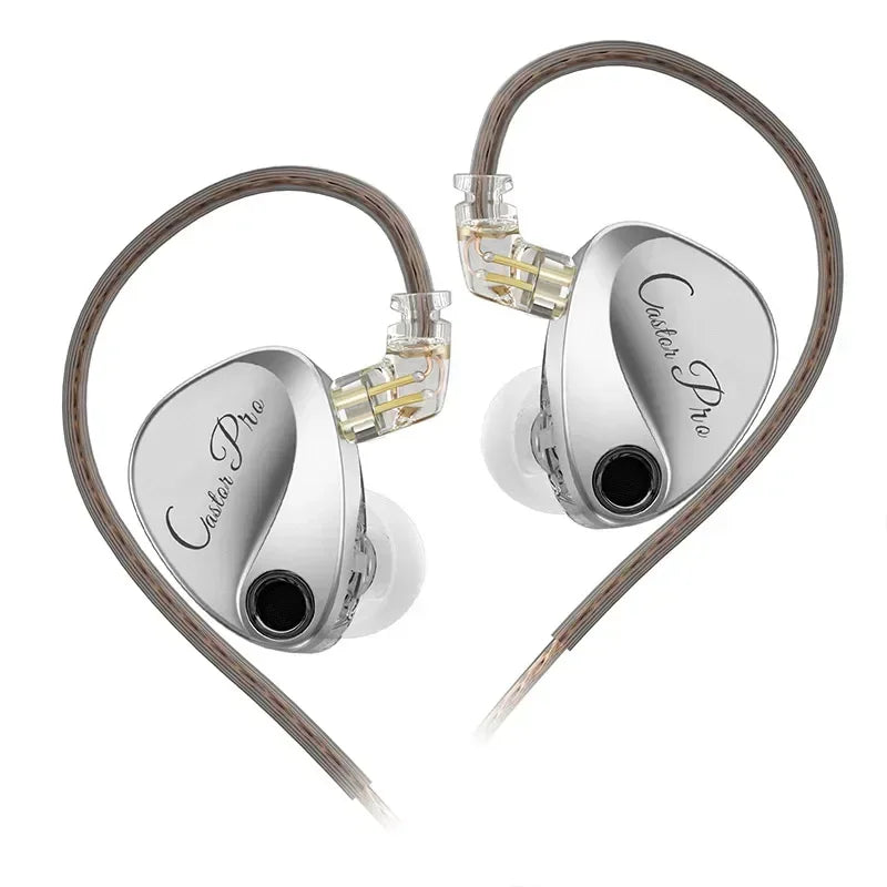 KZ Castor PRO in Ear Earphones Dynamic High-end Tunable Earbuds HiFi Sound Quality Bass Headsets Music Game Headphones IEMs