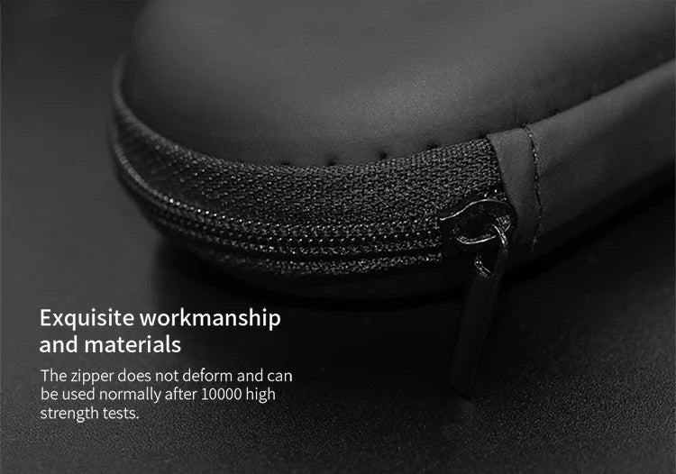 KZ Portable Earphone Storage Case Compact Travel Dustproof Audio Accessories Organizer Box Anti-Lost