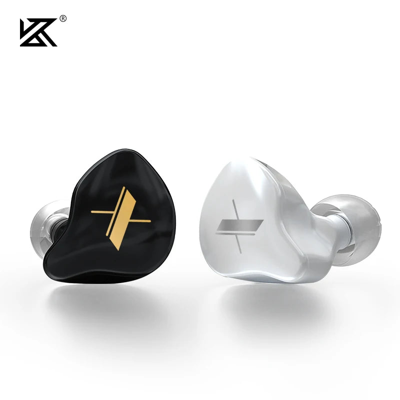 KZ EDX 1DD In Ear Earphones HIFI Bass Earbuds Monitor Earphones Sport Noise Cancelling Headset Silver-plated Cable KZ ZEX EDS