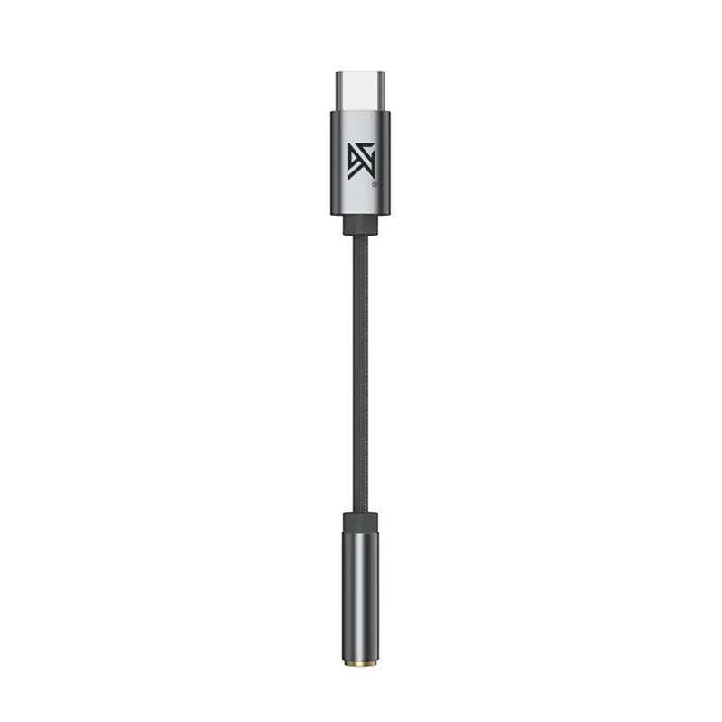 KZ AM01 Type-C audio adapter for 3.5 mm 32-bit/384 kHz Hi-Fi DAC + amplifier IC dual-chip headphone audio cable