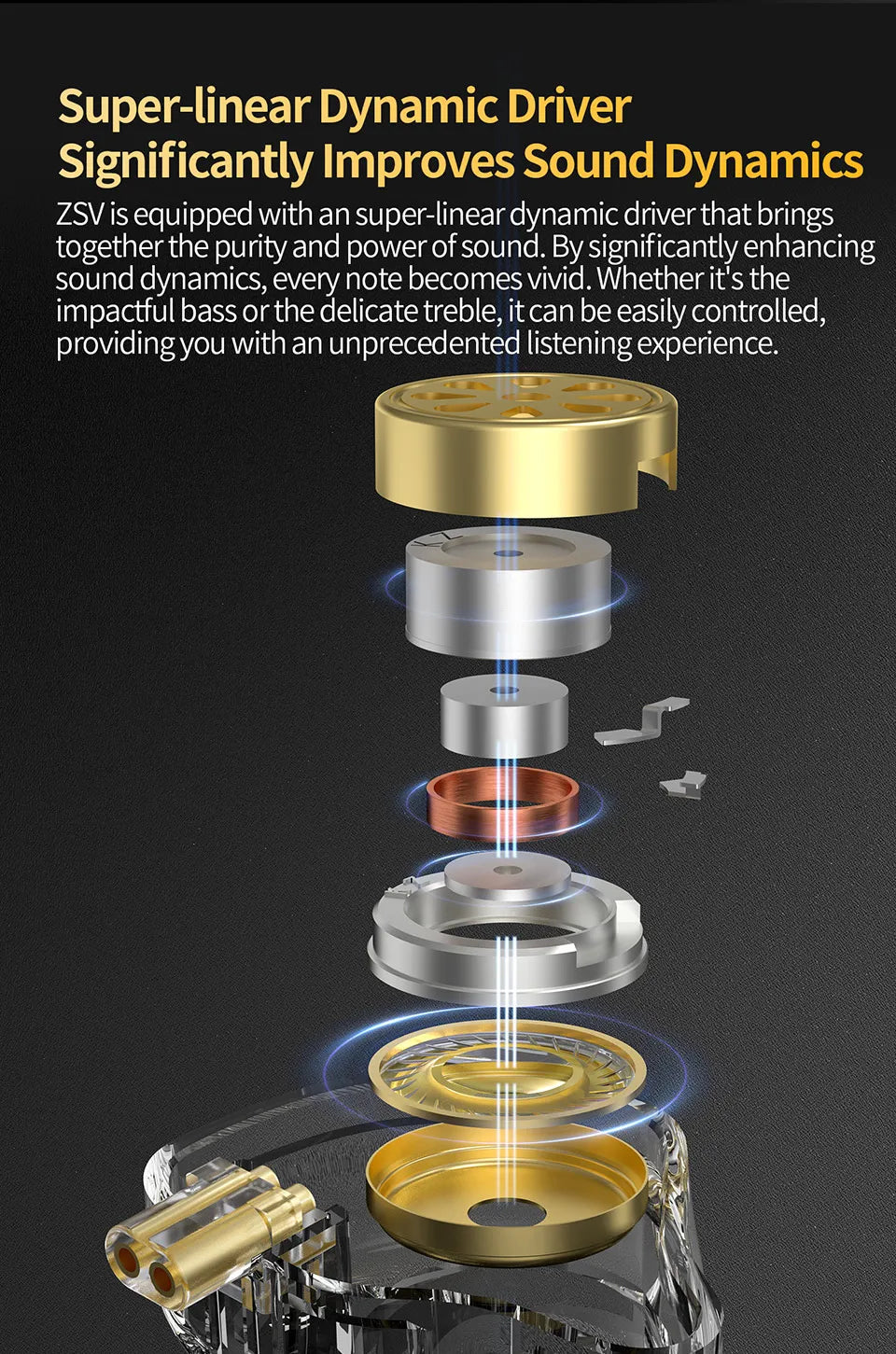 KZ ZSN Pro 2 1BA+1DD Hybrid Driver In Ear Earphone HIFI Bass Earbuds Metal Monitor Earphone Sport Headset  Interchangeable earph
