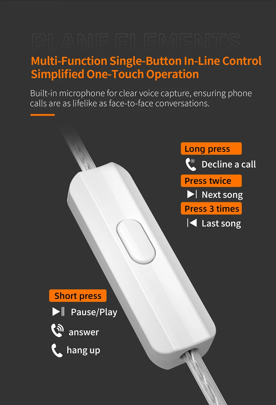 KZ Symphony in Ear Headphones Hybrid 13.2mm Self-developed Planar Driver Wired HIFI Audiophile Earphones DJ Gaming Music Headset