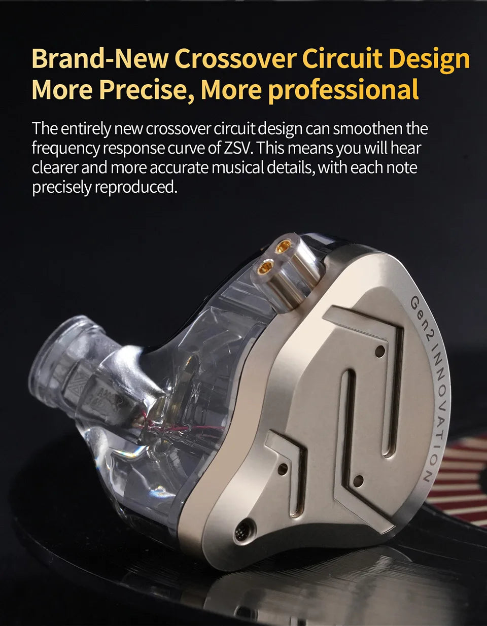 KZ ZSN Pro 2 1BA+1DD Hybrid Driver In Ear Earphone HIFI Bass Earbuds Metal Monitor Earphone Sport Headset  Interchangeable earph