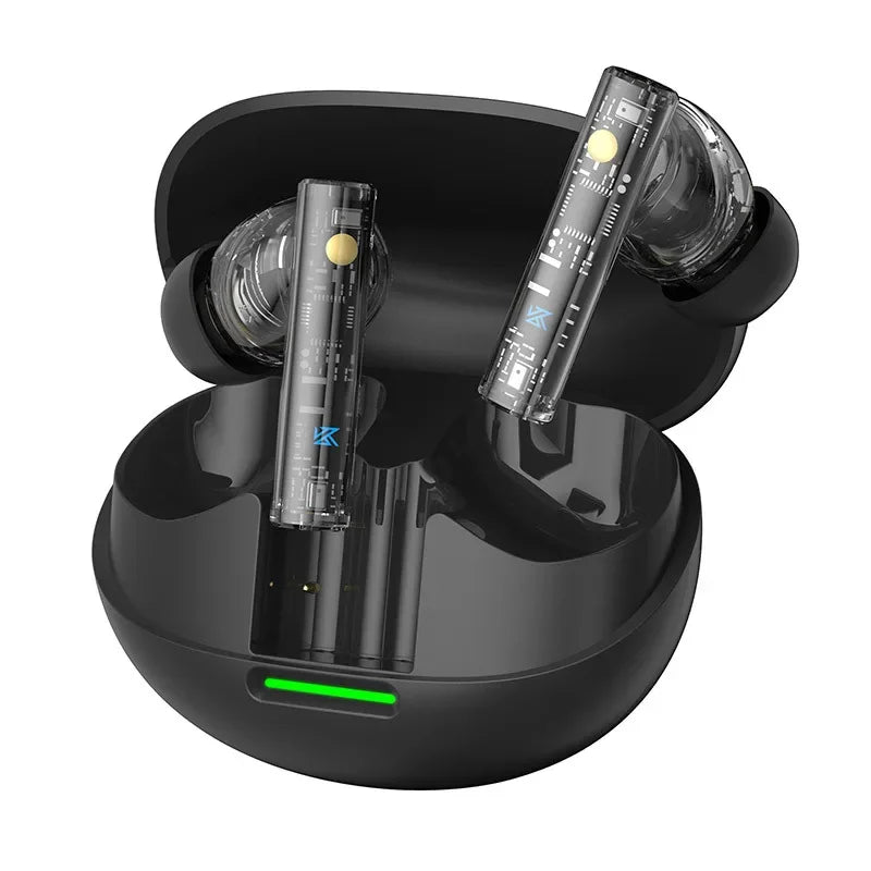 KZ-Carol Pro  True Wireless Bluetooth 5.4 HD Lcad Decoding ANC Active Noise Reduction In Ear Bluetooth Earphones