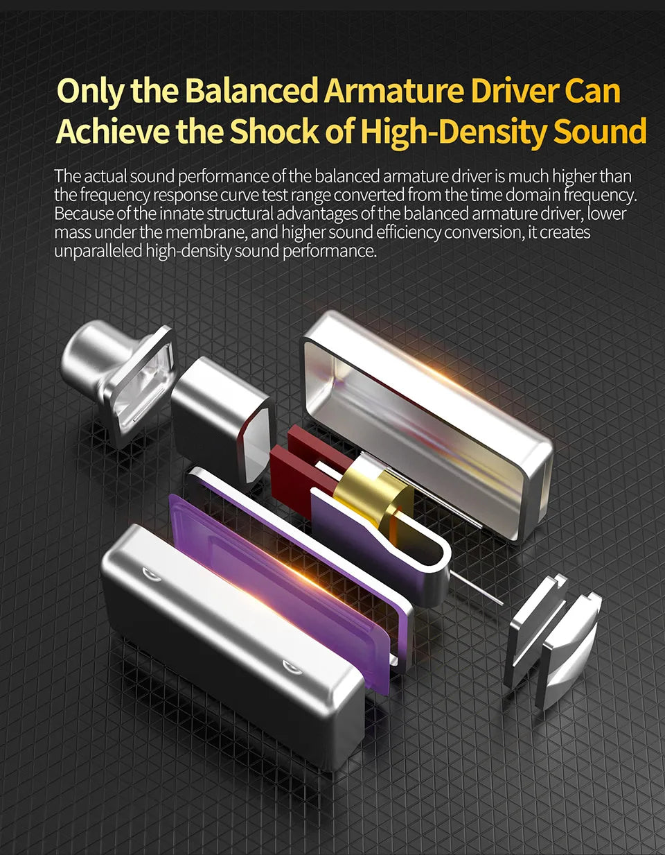 KZ AS16 PRO X in-ear headphones 8 balanced armature headphones three-channel acoustic duct structure HiFi headphones