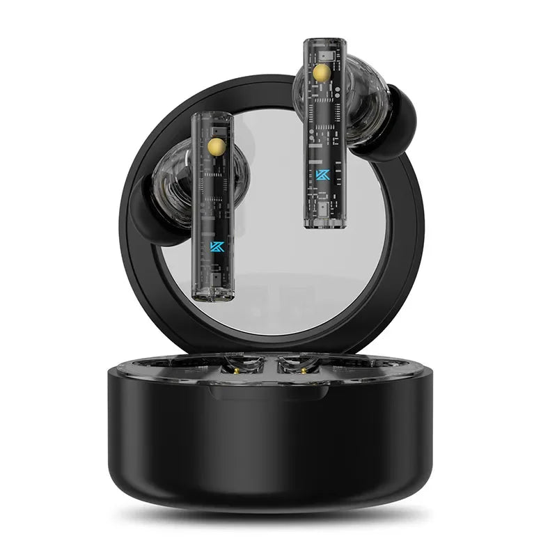 KZ Carol TWS - Bluetooth 5.3, 6 micrófonos, cancelación activa de ruido, sonido HiFi