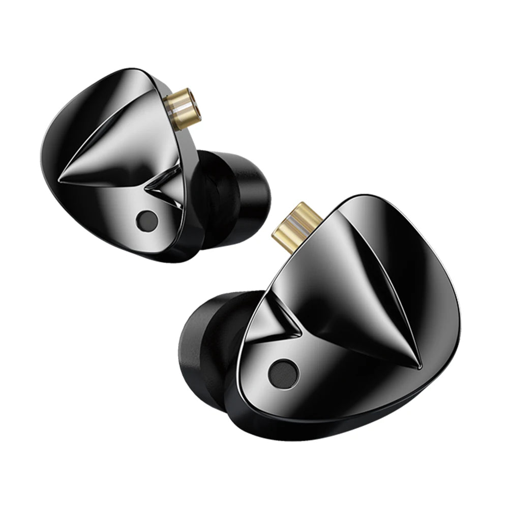 KZ D-Fi Wired Headphones 4-Level CustomizableTuning Switch HiFi Bass Earphone Dynamic In-Ear Monitor Earbuds 3D Stereo Headset